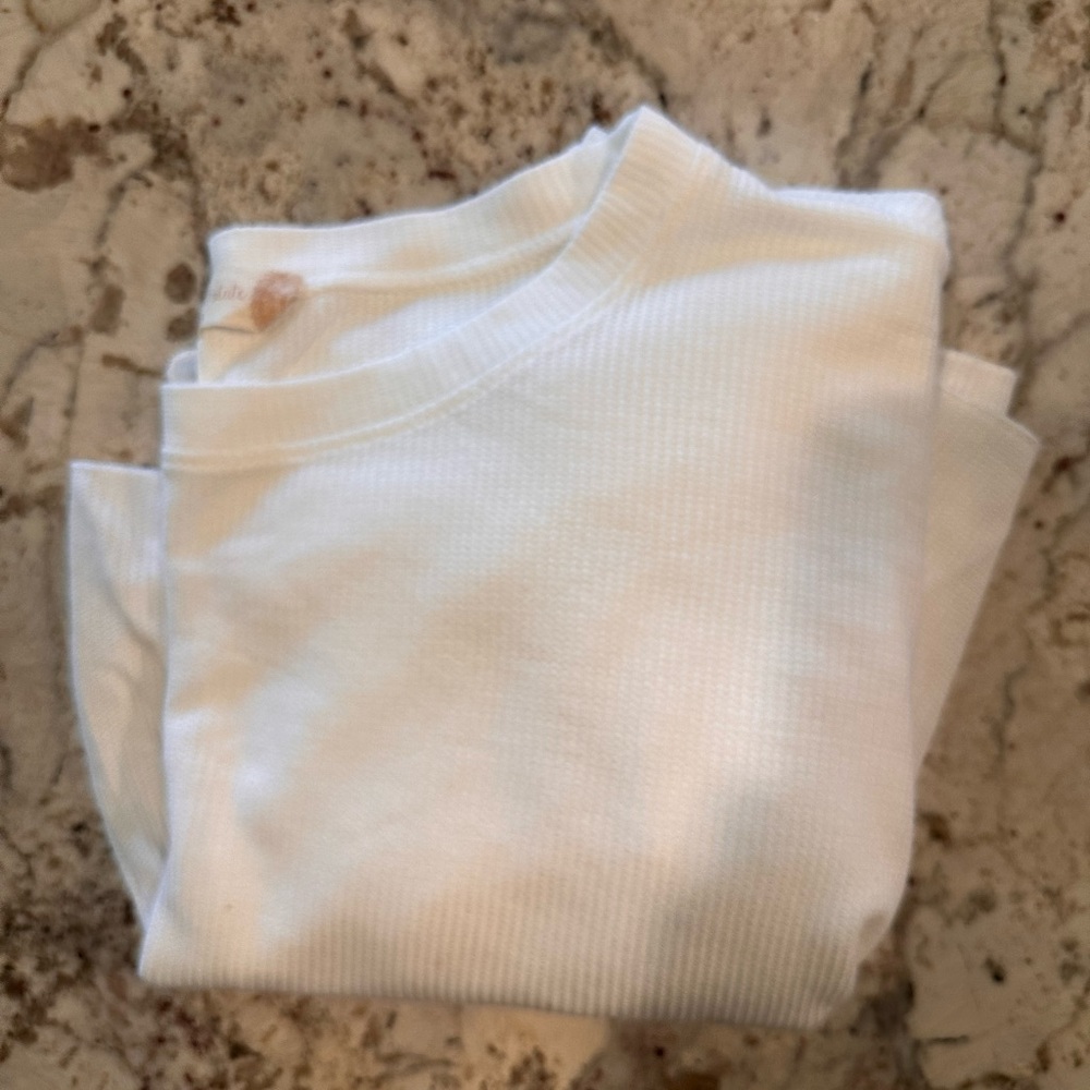 Altar'd State White Ruffle Crop Top - Picture 3 of 4